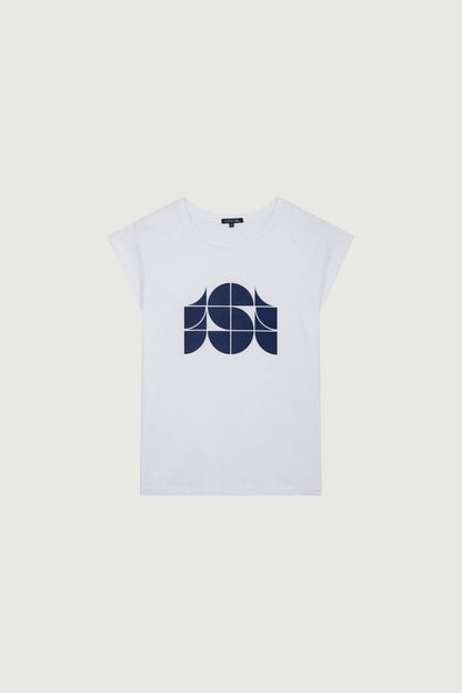 Soeur Valentina Tee in White