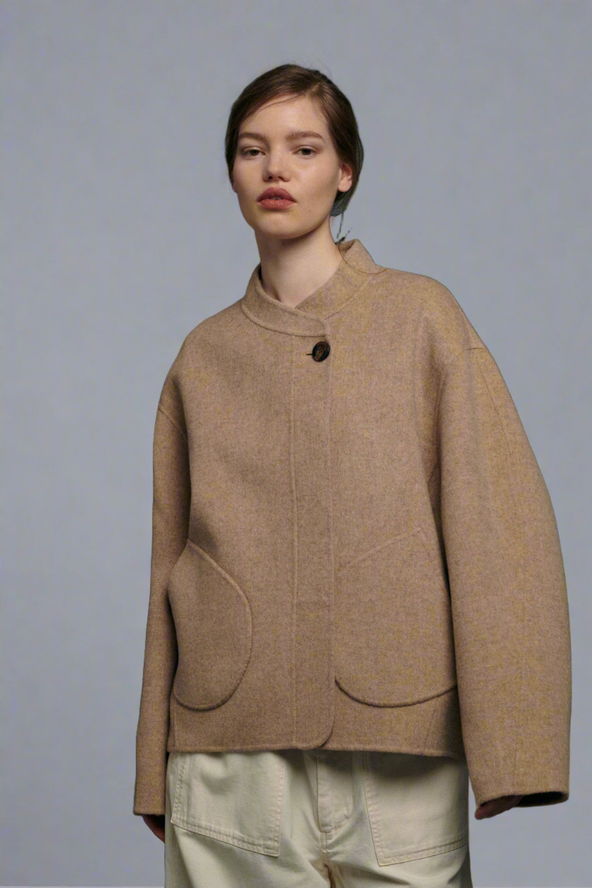 Soeur Windsor Coat Cream