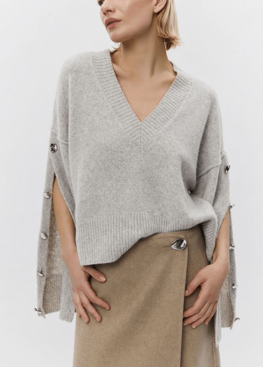 Solange Pullover in Jet Stream from DAY BIRGER ET MIKKELSEN at Edito boutique
