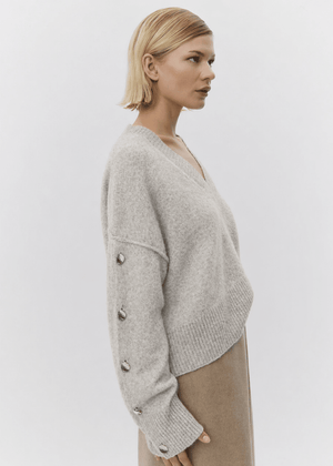 Solange Pullover in Jet Stream from DAY BIRGER ET MIKKELSEN at Edito boutique