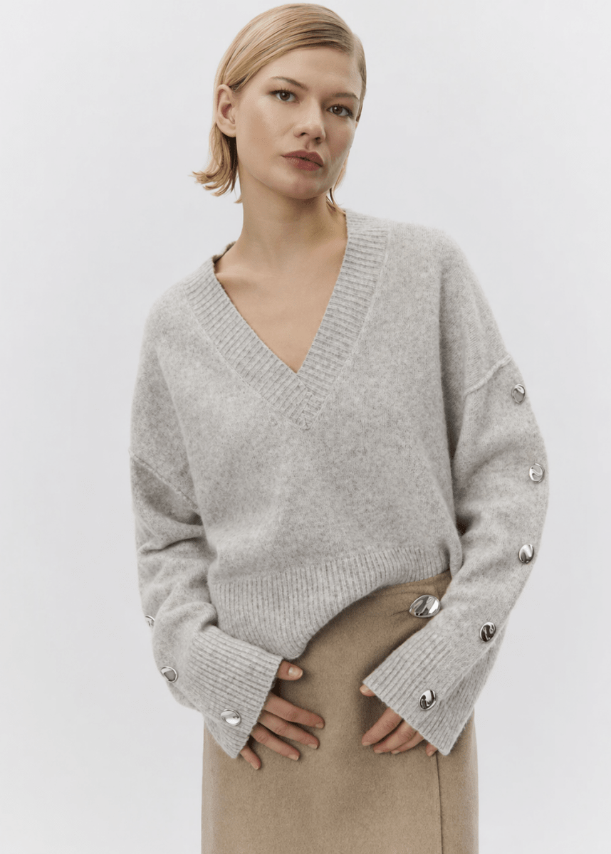 Solange Pullover in Jet Stream from DAY BIRGER ET MIKKELSEN at Edito boutique