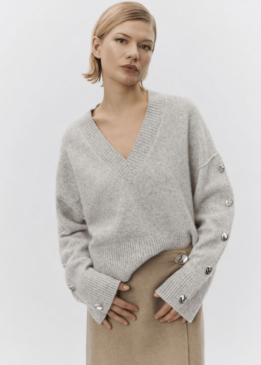 Solange Pullover in Jet Stream from DAY BIRGER ET MIKKELSEN at Edito boutique
