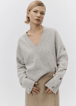 Solange Pullover in Jet Stream from DAY BIRGER ET MIKKELSEN at Edito boutique