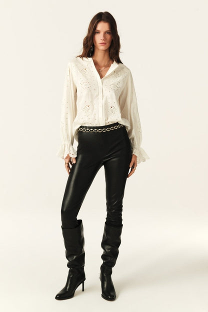 Soraya Shirt in Ecru from BA&SH at Edito boutique
