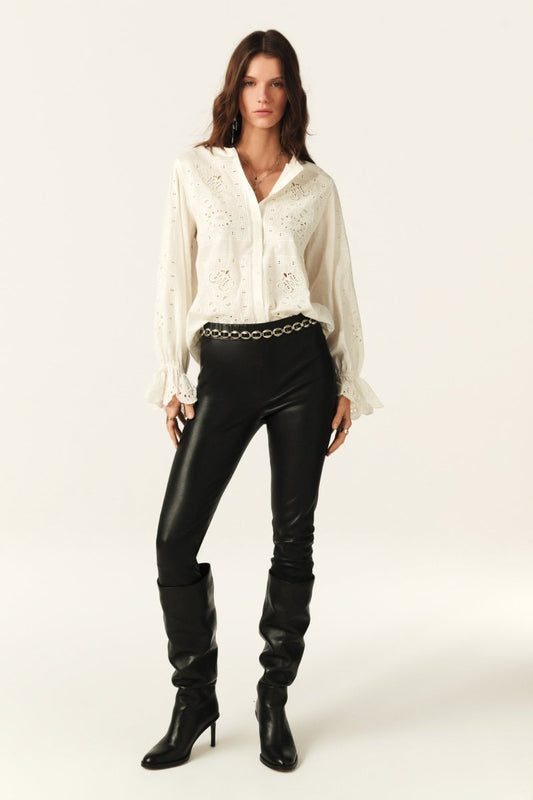 Soraya Shirt in Ecru from BA&SH at Edito boutique
