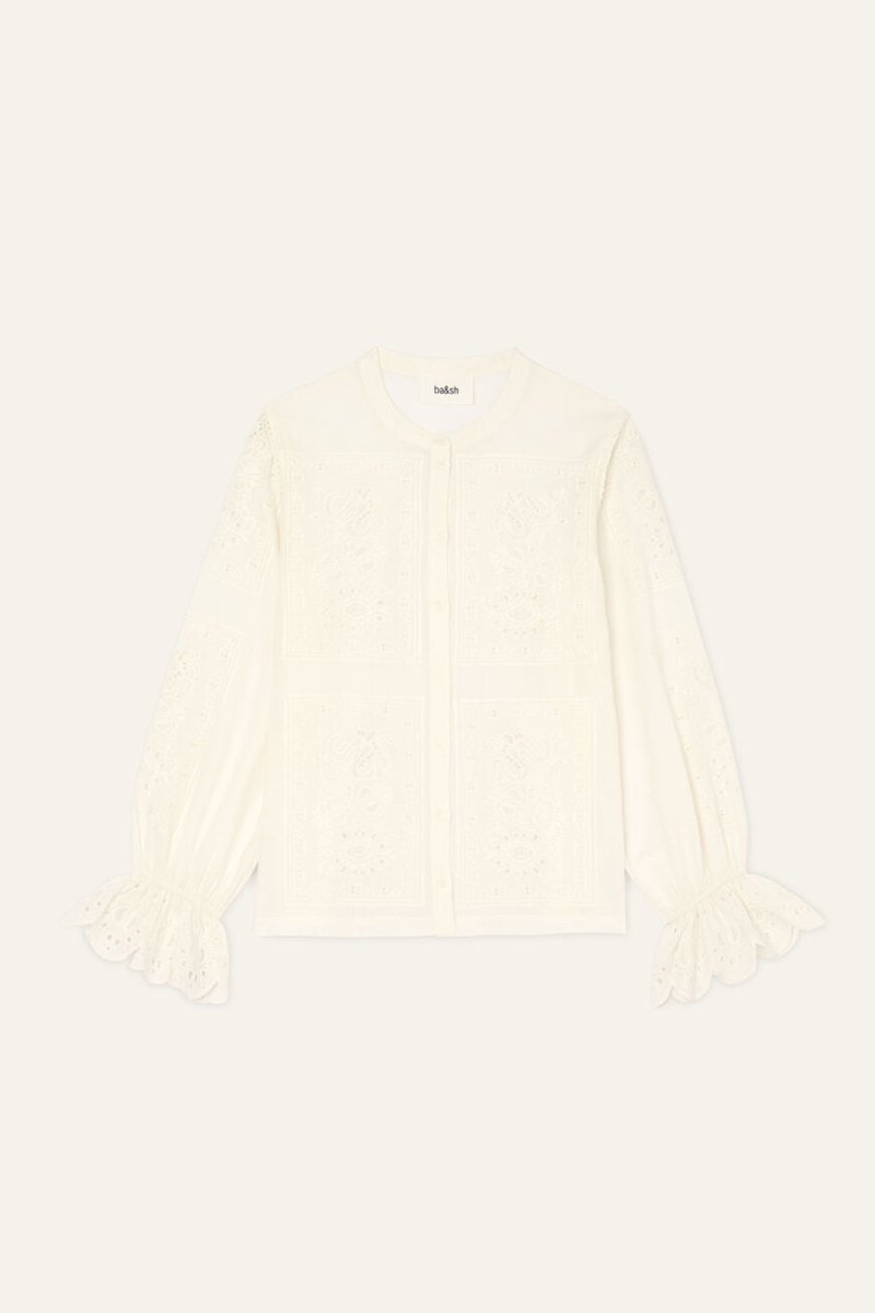 Soraya Shirt in Ecru from BA&SH at Edito boutique