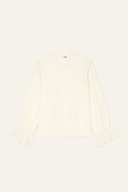 Soraya Shirt in Ecru from BA&SH at Edito boutique