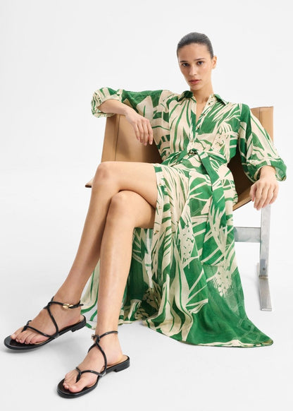 Sorrento Shirt Dress in Print from MORRISON at Edito boutique
