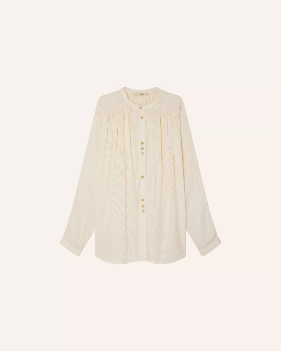 Stalight Shirt in Fleur De Sel from SESSUN at Edito boutique
