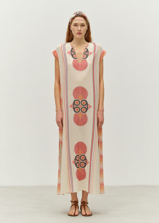 Stellar Dress in Red/Orange from Devotion Twins