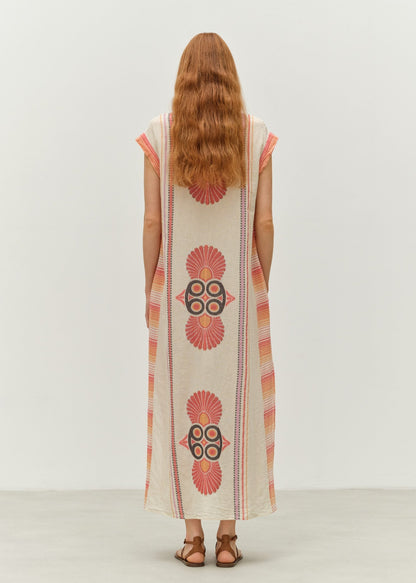 Stellar Dress in Red/Orange from Devotion Twins