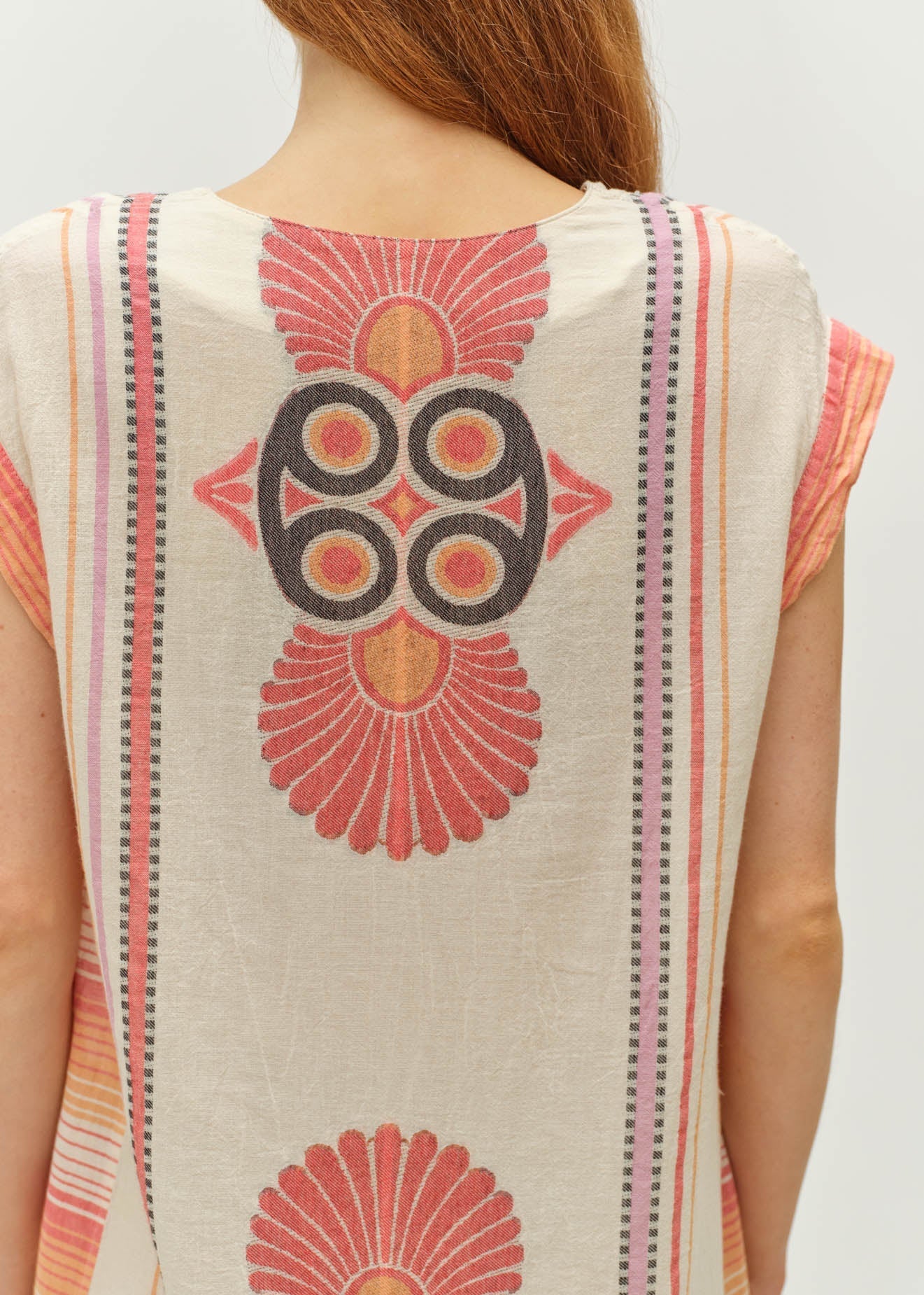 Stellar Dress in Red/Orange from Devotion Twins