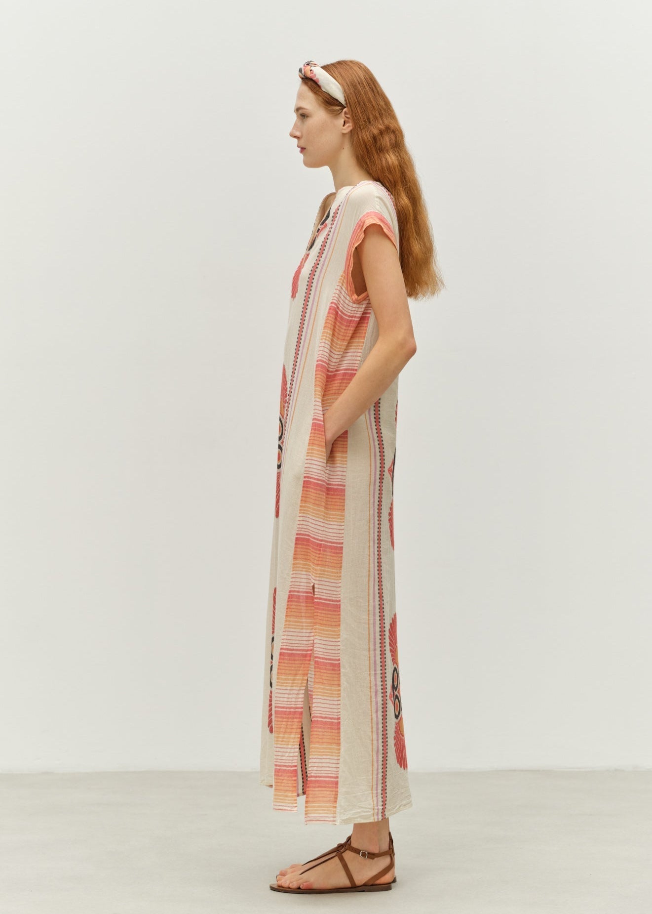 Stellar Dress in Red/Orange from Devotion Twins