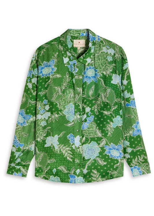 Stevie Shirt in Jungle Green from HANNAH ARTWEAR at Edito boutique