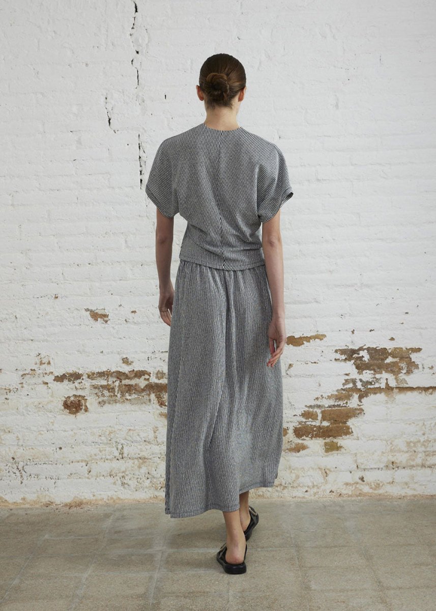 Striped Skirt in Black from SITA MURT at Edito boutique