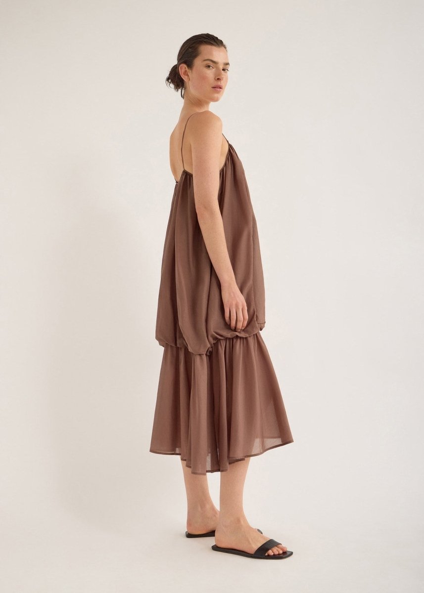 Surry Dress in Clinker from JAC + JACK at Edito Boutique