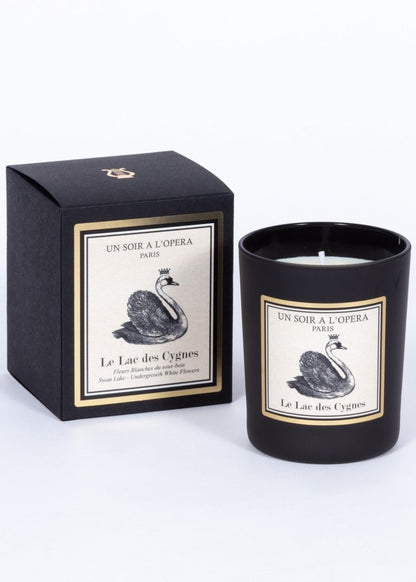 Swan Lake Scented Candle from UN SOIR A L'OPERA at Edito boutique