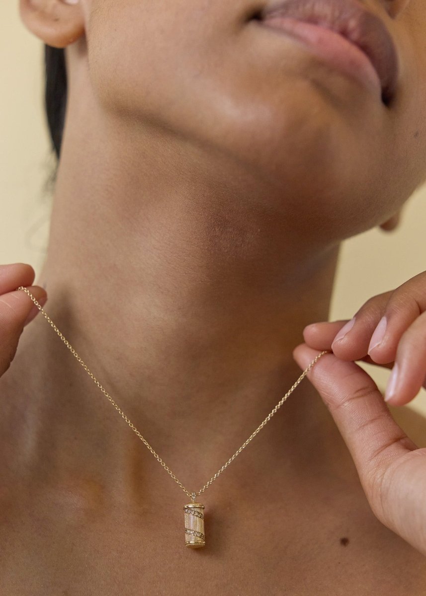 Tabiz Spiral Necklace from DOROTHEE SAUSSET at Edito boutique