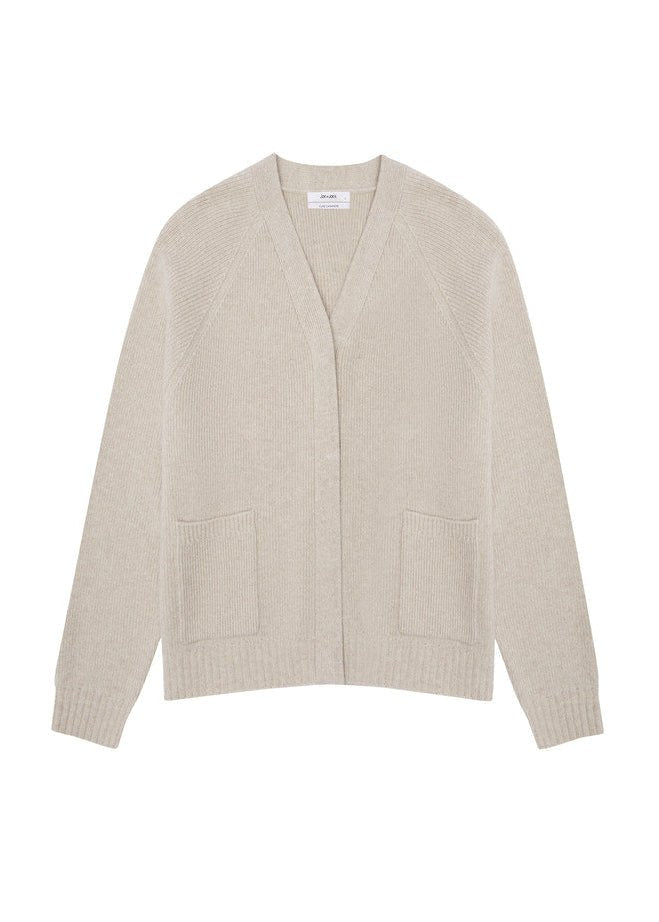 Tallis Cardigan in Jute Marle from JAC + JACK at Edito Boutique