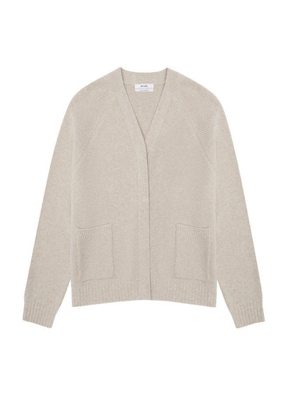 Tallis Cardigan in Jute Marle from JAC + JACK at Edito Boutique