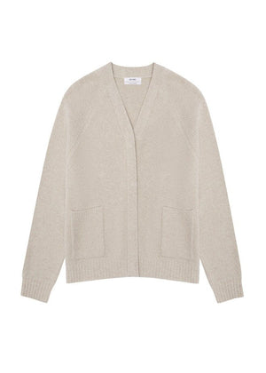 Tallis Cardigan in Jute Marle from JAC + JACK at Edito Boutique