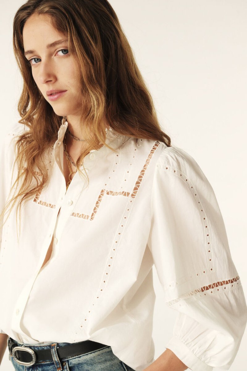 Tamie Lace Shirt from BA&SH at Edito boutique