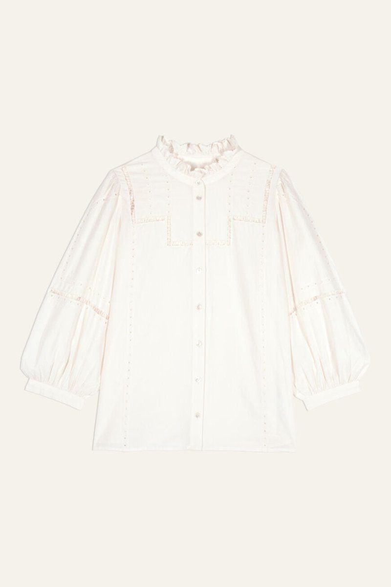 Tamie Lace Shirt from BA&SH at Edito boutique