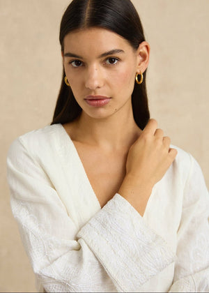 Tavi Dress in Ivory from HANNAH ARTWEAR at Edito boutique