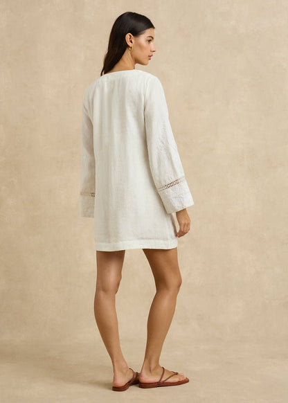 Tavi Dress in Ivory from HANNAH ARTWEAR at Edito boutique