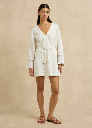 Tavi Dress in Ivory from HANNAH ARTWEAR at Edito boutique