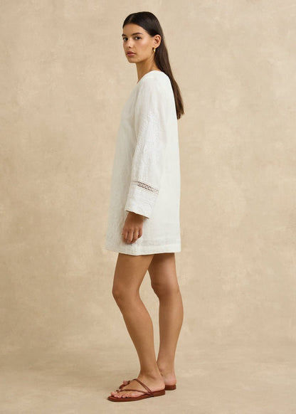 Tavi Dress in Ivory from HANNAH ARTWEAR at Edito boutique