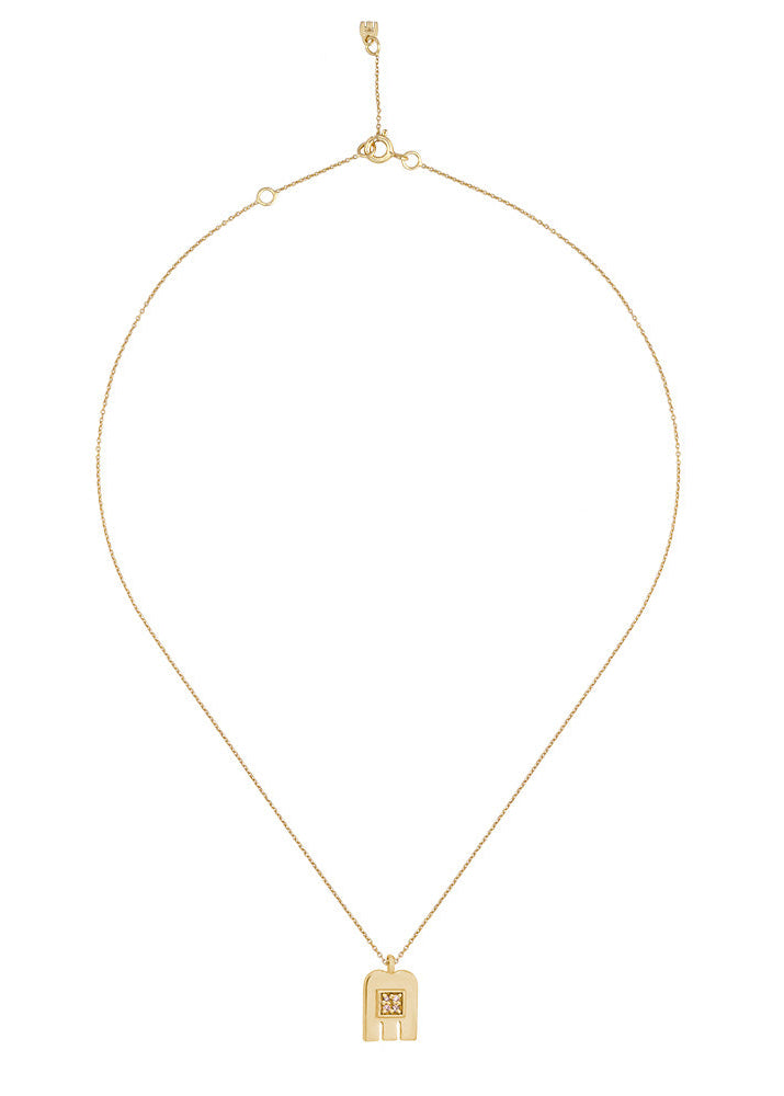 Thali Pave Necklace from Dorothée Sausset