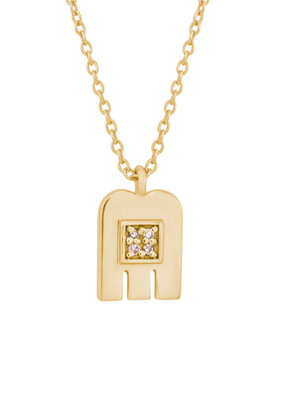 Thali Pave Necklace from Dorothée Sausset