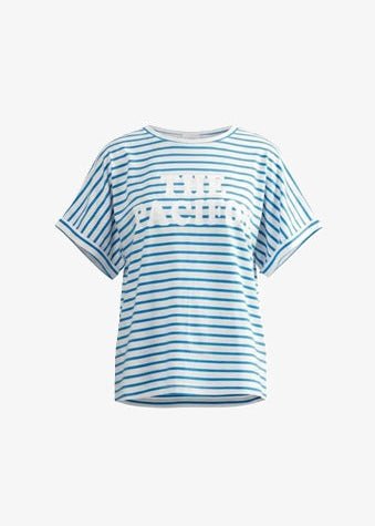 The Pacific Hotel T-shirt in Stripes from BINNYWEAR at Edito boutique