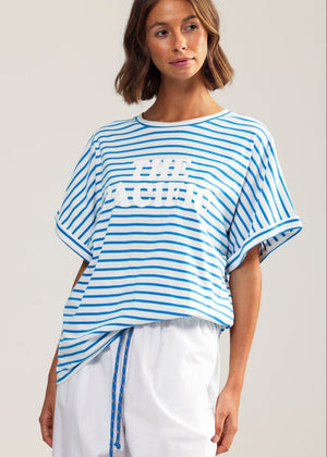 The Pacific Hotel T-shirt in Stripes from BINNYWEAR at Edito boutique