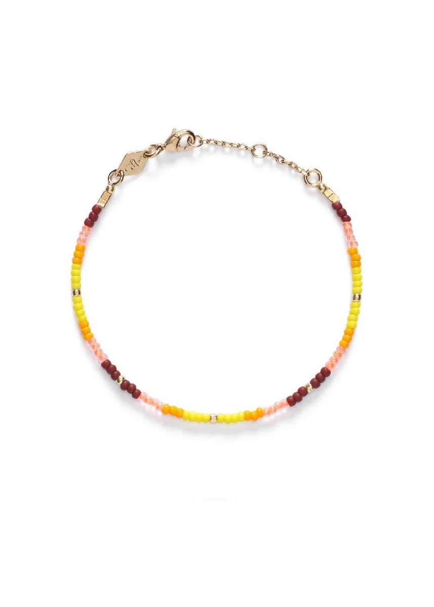 Tie Dye Bracelet in Sunshine from ANNI LU at Edito Boutique