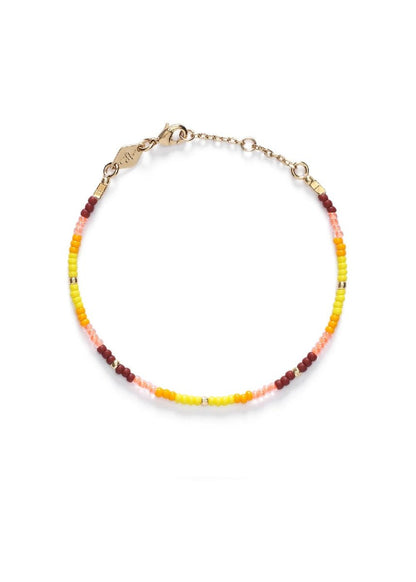Tie Dye Bracelet in Sunshine from ANNI LU at Edito Boutique