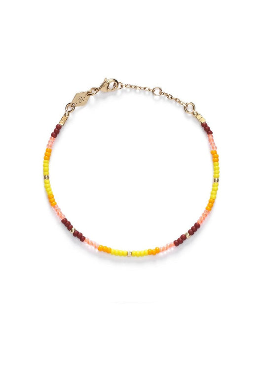 Tie Dye Bracelet in Sunshine from ANNI LU at Edito Boutique
