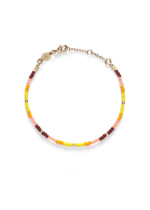 Tie Dye Bracelet in Sunshine from ANNI LU at Edito Boutique