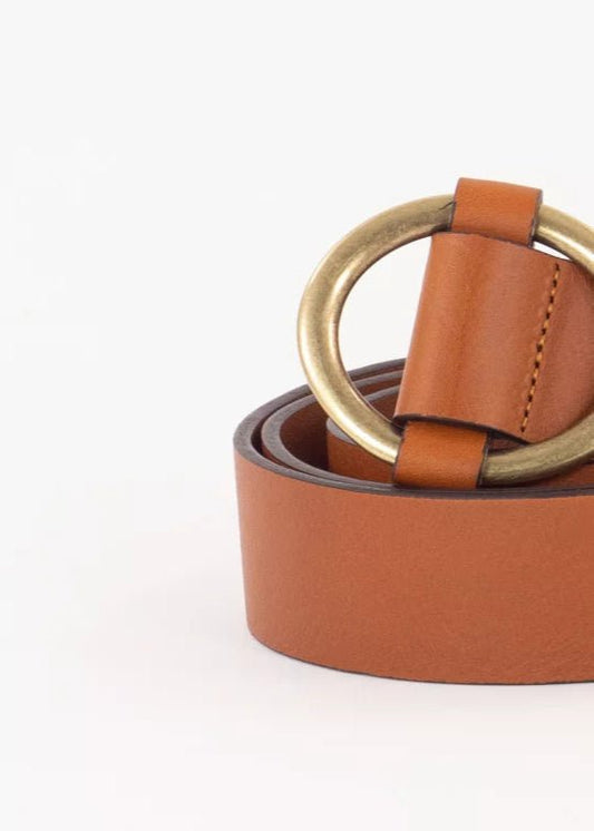 Tisao Belt in Golden Brown from SESSUN at Edito boutique