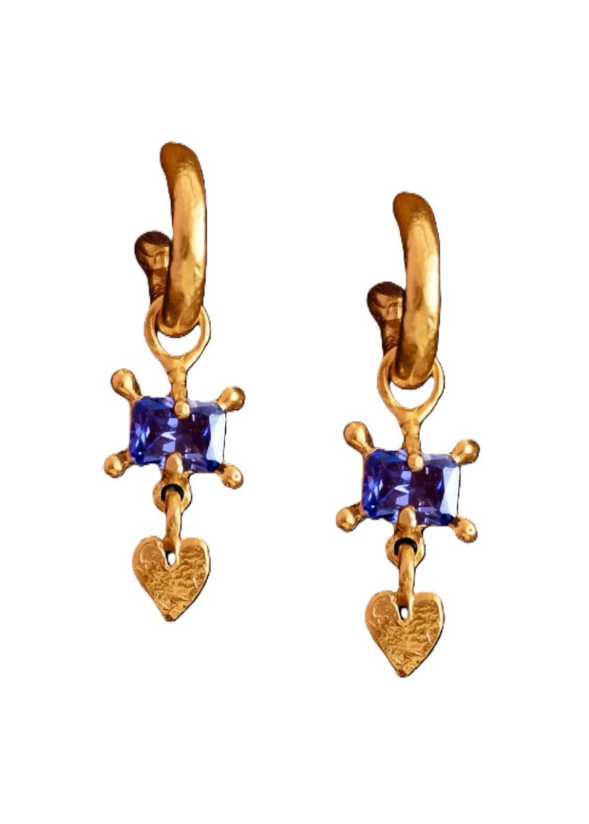 Treasure Chest Hoops from RUBY JACK at Edito Boutique