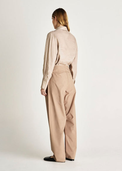 Trove Cotton Pant in Trench from JAC + JACK at Edito boutique