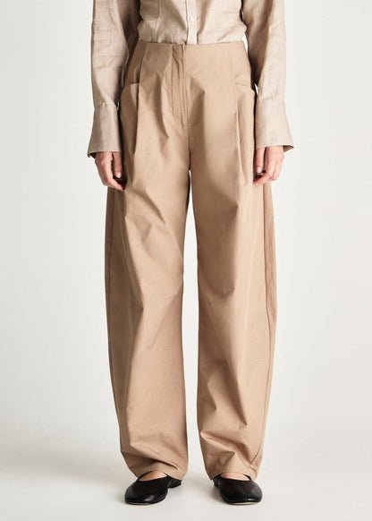 Trove Cotton Pant in Trench from JAC + JACK at Edito boutique