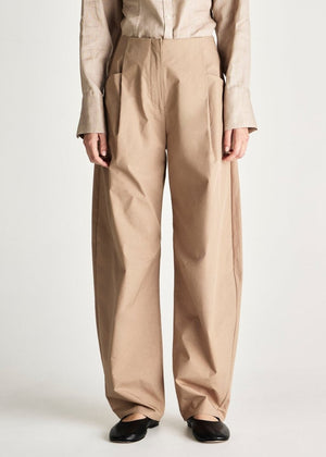 Trove Cotton Pant in Trench from JAC + JACK at Edito boutique