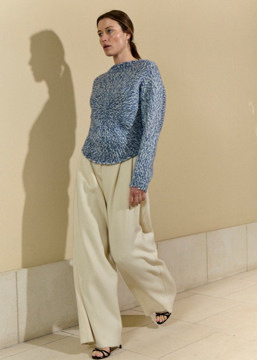 Twisted Sweater in Monaco from SITA MURT at Edito boutique