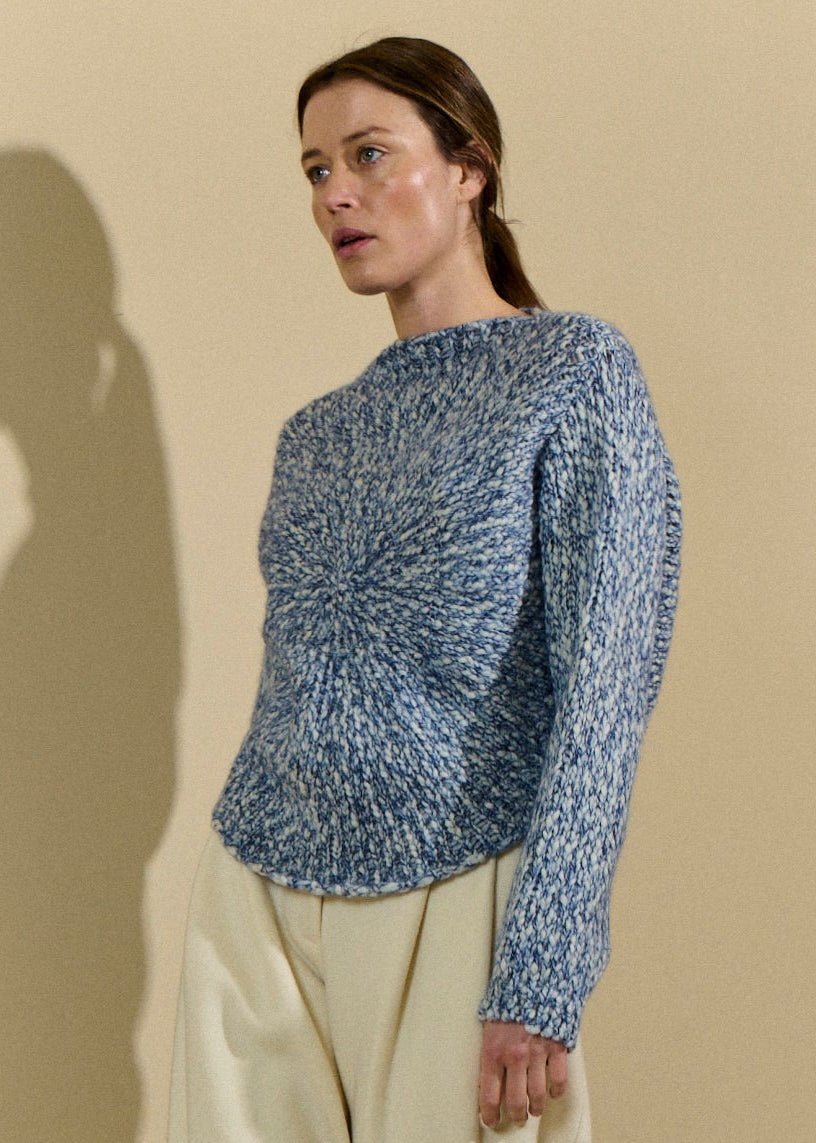 Twisted Sweater in Monaco from SITA MURT at Edito boutique
