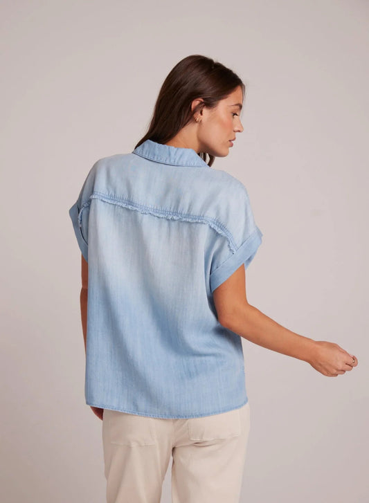 Two Pocket Camp Shirt from BELLA DAHL at Edito boutique