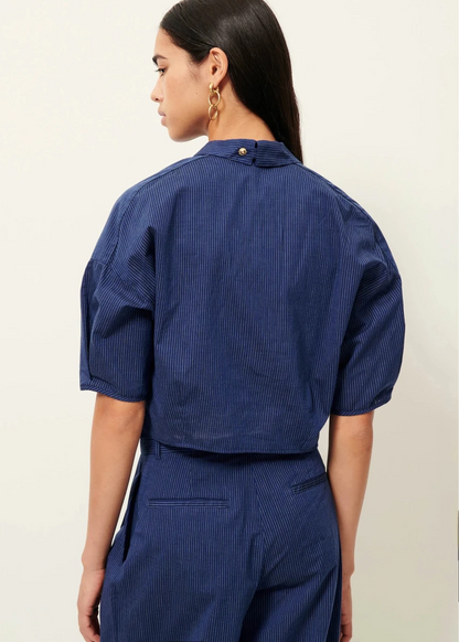 U Shirt in Blazer Blue from SESSUN at Edito boutique