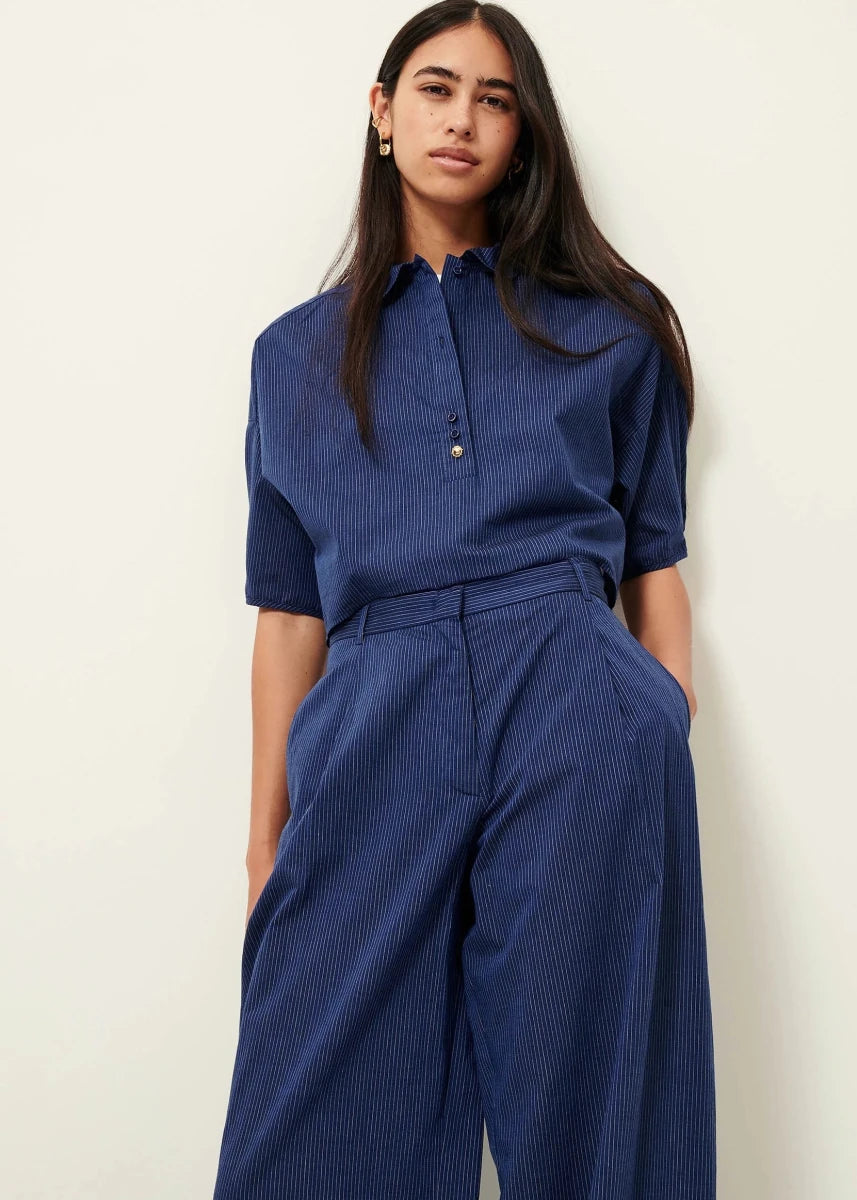 U Shirt in Blazer Blue from SESSUN at Edito boutique