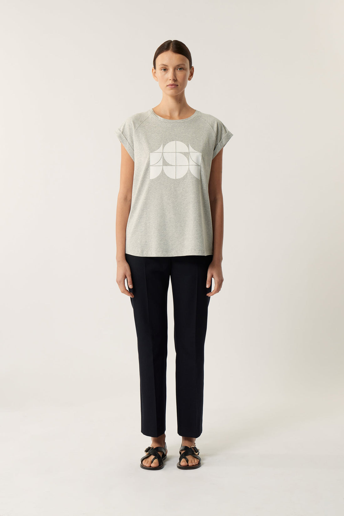 Valentina Tee in Grey from Soeur